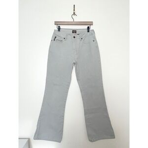 BONGO 1982 Vintage Y2K 90s Flare Leg Jeans Tan Mid Rise Pants Bottoms | Size 9